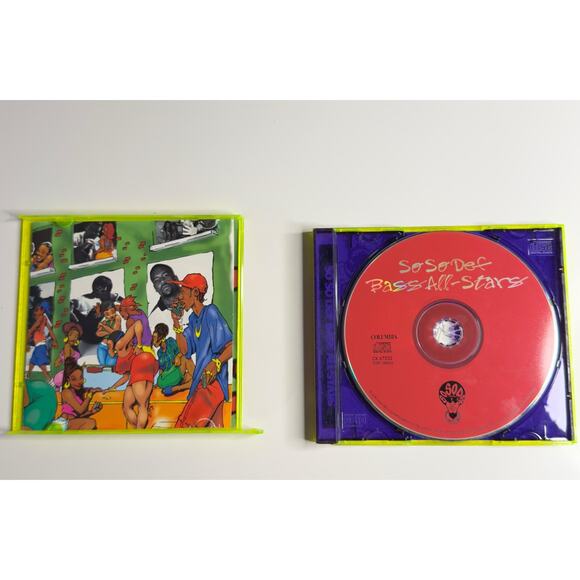 So So Def Bass All-Stars CD 1996 Columbia Records Hip Hop Miami Bass Compilation - Picture 7 of 9